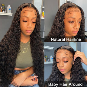 Women Deep Curly Lace Front Hair